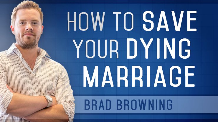 Brad Browning's mend the marriage program to fix unhappiness in marriage 